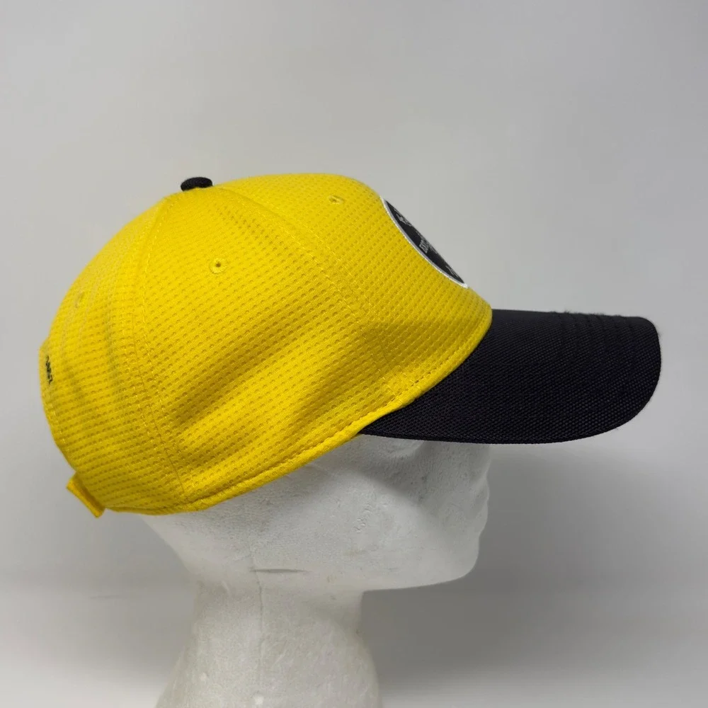 Klein Tools Yellow Black Adjustable Baseball Cap Lineman Logo Hat One Size - Picture 4 of 10